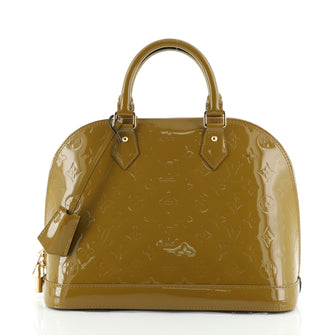 Louis Vuitton Alma Handbag Monogram Vernis PM
