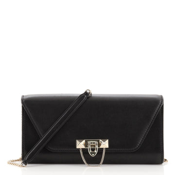 Valentino Demilune Clutch Leather