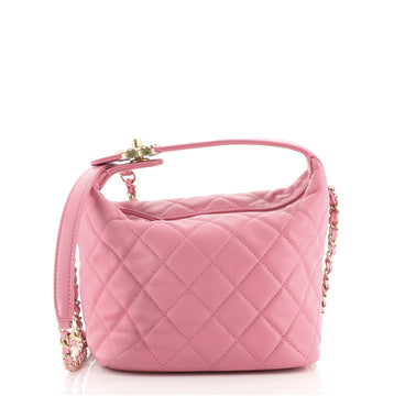 Chanel Perfect Meeting Hobo Quilted Lambskin Small