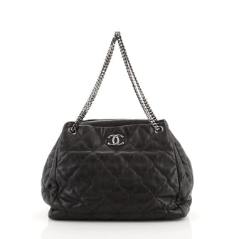 Chanel Paris-Moscow Cells Accordion Tote Quilted Lambskin Medium
