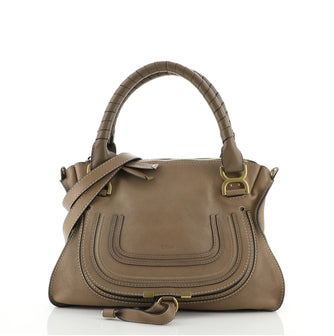 Chloe Marcie Satchel Leather Medium