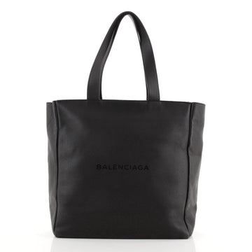 Balenciaga Logo Zip Tote	 Leather Large