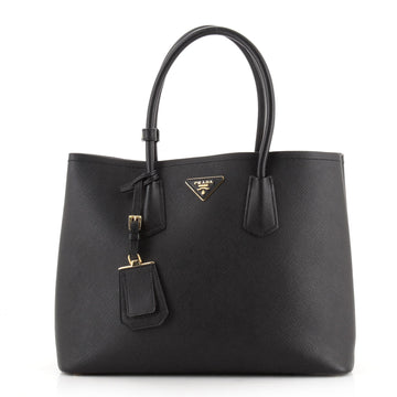 Prada Cuir Double Tote Saffiano Leather Medium