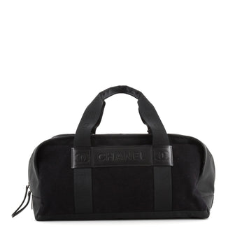 Chanel Sport Line Duffle Bag Nylon with Felt Medium