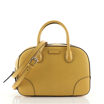 Gucci Bright Top Handle Bag Diamante Leather Small