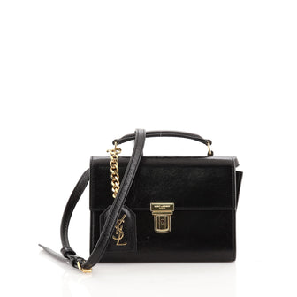 Saint Laurent High School Chain Wallet Aged Calfskin