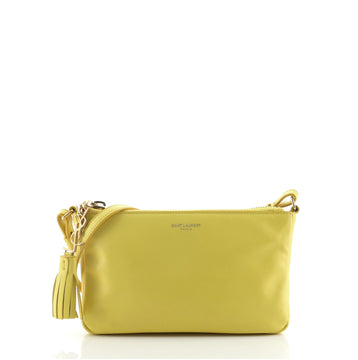 Saint Laurent Teen Monogram Crossbody Bag Leather Mini