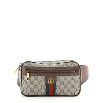 Gucci Ophidia Belt Bag GG Coated Canvas Medium