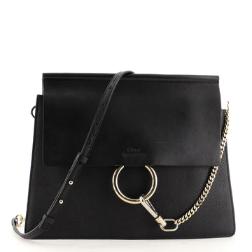 Chloe Faye Shoulder Bag Leather Medium