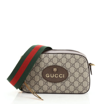 Gucci Neo Vintage Camera Messenger Bag GG Coated Canvas