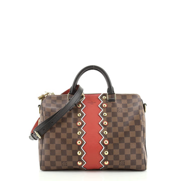 Louis Vuitton Speedy Bandouliere Bag Limited Edition Damier Karakoram 30