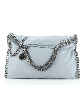 Stella McCartney Falabella Fold Over Bag Shaggy Deer