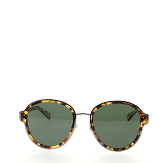 Christian Dior Celestial Round Sunglasses Tortoise Acetate and Metal