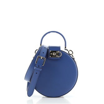 Salvatore Ferragamo Studio Round Bag Leather Mini