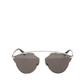 Christian Dior So Real S Aviator Sunglasses Studded Acetate and Metal