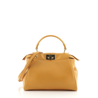 Fendi Peekaboo Bag Leather Mini