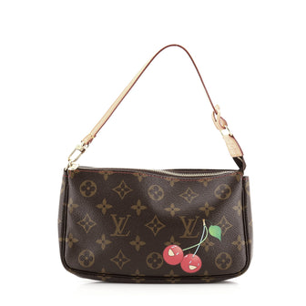 Louis Vuitton Pochette Accessoires Limited Edition Monogram Cerises