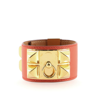Hermes Collier de Chien Bracelet Leather