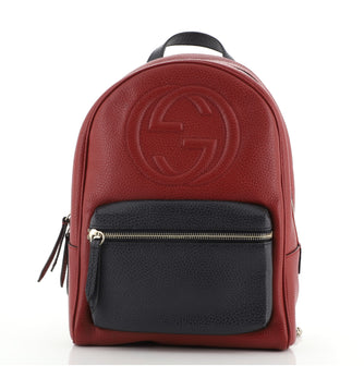 Gucci Soho Chain Backpack Leather