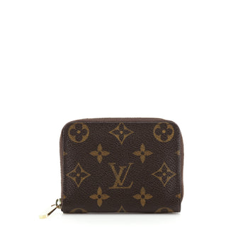 Louis Vuitton Zippy Coin Purse Monogram Canvas