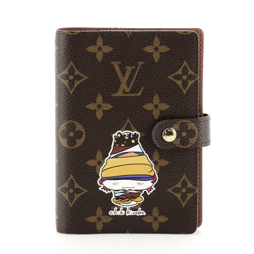 Louis Vuitton Ring Agenda Cover Limited Edition Monogram Canvas PM