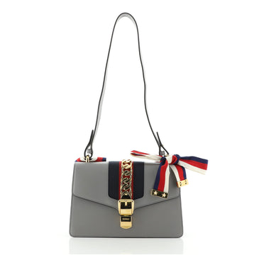 Gucci Sylvie Shoulder Bag Leather Small