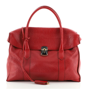 Balenciaga Padlock Flap Tote Leather Medium