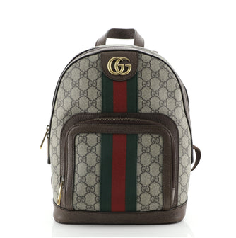 Gucci Ophidia Backpack GG Coated Canvas Small