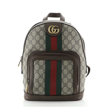 Gucci Ophidia Backpack GG Coated Canvas Small