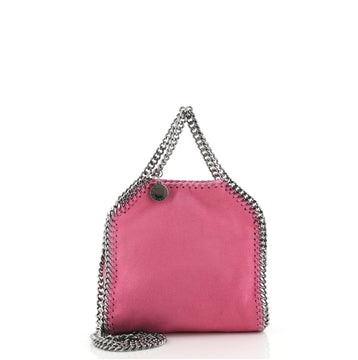 Stella McCartney Falabella Fold Over Crossbody Bag Shaggy Deer Tiny