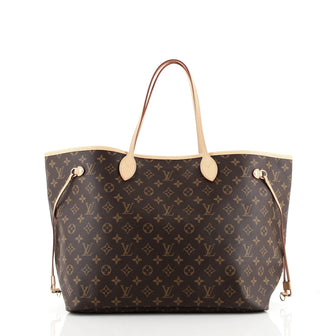 Louis Vuitton Neverfull NM Tote Monogram Canvas GM