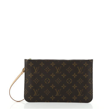 Louis Vuitton Neverfull Pochette Monogram Canvas Large