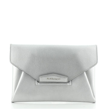 Givenchy Antigona Envelope Clutch Leather Medium