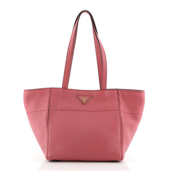 Prada Open Tote Vitello Daino Small