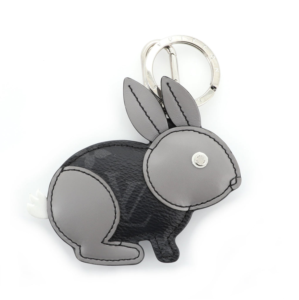 Louis Vuitton Rabbit Bag Charms and Key Holder Monogram Eclipse Black  72170227