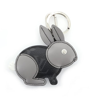 Rabbit Bag Charms and Key Holder Monogram Eclipse