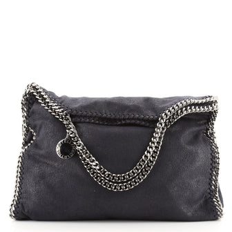 Stella McCartney Falabella Fold Over Bag Shaggy Deer
