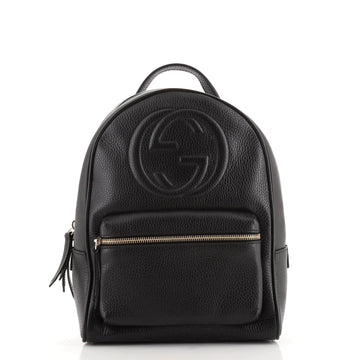 Gucci Soho Chain Backpack Leather