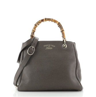 Gucci Bamboo Shopper Tote Leather Small
