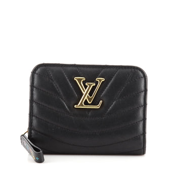 Louis Vuitton New Wave Zipped Compact Wallet Quilted Leather
