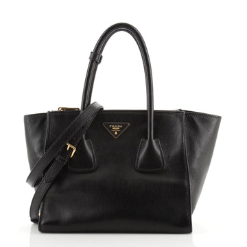 Prada Twin Pocket Tote Glace Calf Small