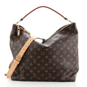 Louis Vuitton Sully Handbag Monogram Canvas MM