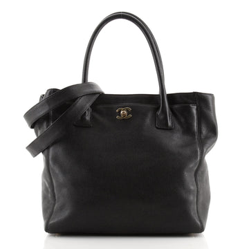 Chanel North South Cerf Executive Tote Leather Large