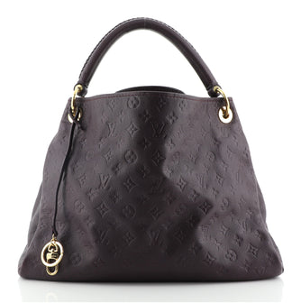 Louis Vuitton Artsy Handbag Monogram Empreinte Leather MM