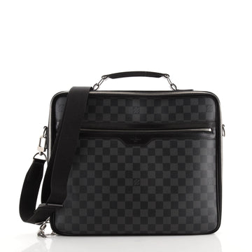Louis Vuitton Steeve Briefcase Damier Graphite