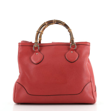 Gucci Diana Bamboo Top Handle Tote Leather Medium