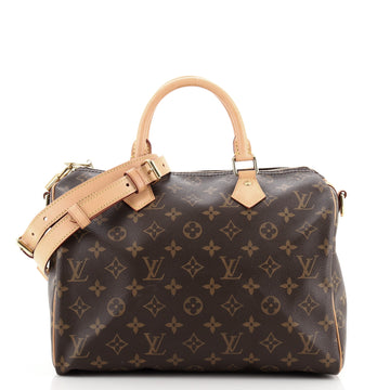 Louis Vuitton Speedy Bandouliere Bag Monogram Canvas 30