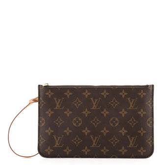 Louis Vuitton Neverfull Pochette Monogram Canvas Large