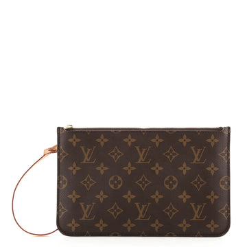 Louis Vuitton Neverfull Pochette Monogram Canvas Large