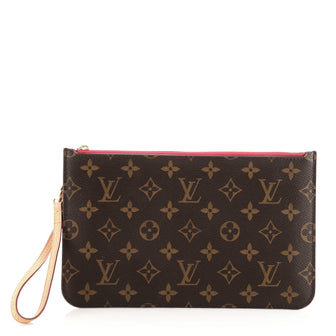 Louis Vuitton Neverfull Pochette Monogram Canvas Large
